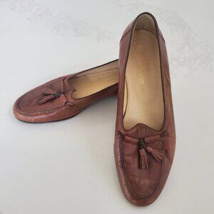 Bally | Shoes | Mens Bally Brown Tassel Slip On Italian Made  display picture 2